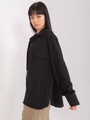 рубашка лк-кс-509356.27п черная цена и информация | Женские блузки, рубашки | 220.lv