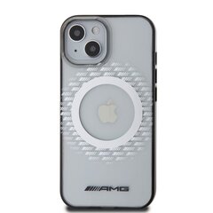 AMG PC|TPU Rhombuses MagSafe Case for iPhone 15 Transparent цена и информация | Чехлы для телефонов | 220.lv