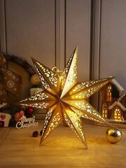 LED piekaramā zvaigzne, 45x45cm cena un informācija | Ziemassvētku dekorācijas | 220.lv