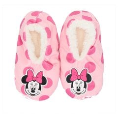 Čības meitenēm Minnie Mouse, rozā цена и информация | Детские тапочки, домашняя обувь | 220.lv