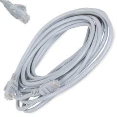 Lan cat5e rj45 ethernet net cable 5m цена и информация | Кабели и провода | 220.lv