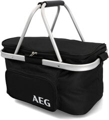 AEG AEG AUTIMOTIVE 26 -литровый COLD SING KS26 Корзина для корзины для корзины для пикника для пикника и автомобильного преобразователя напряжения KA6 CAR Adapter Adapter Power Converter Зарядное устройство 230V AC на 12 В/6A DC (MAX.72W) цена и информация | Автохолодильники | 220.lv