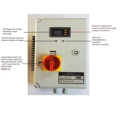 Hibrīda lādētājs vēja ģeneratoram IstaBreeze, i2000W 48V cena un informācija | Elektrības ģeneratori | 220.lv