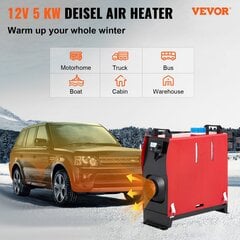 Dīzeļa gaisa sildītājs Vevor 8 KW, 12 V цена и информация | Обогреватели | 220.lv