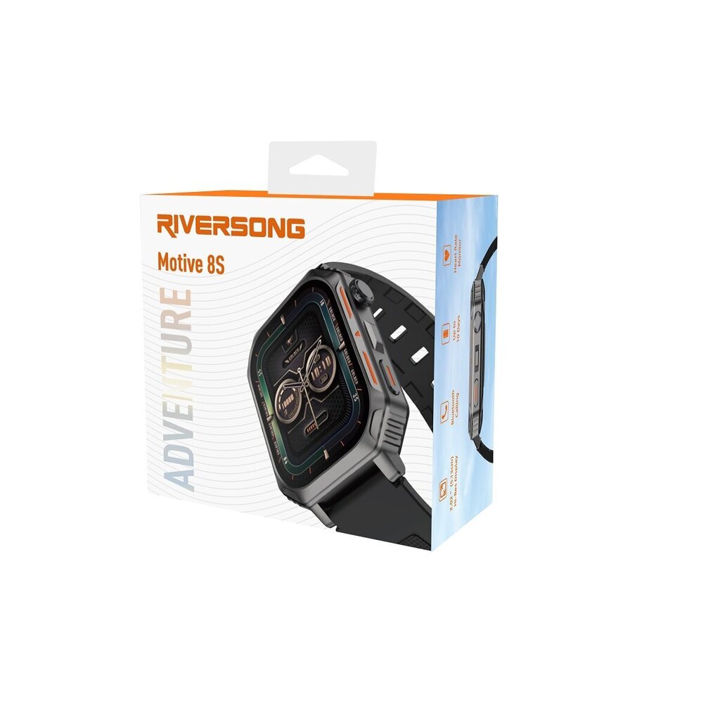 Riversong Motive 8S SW803 Space Grey cena un informācija | Viedpulksteņi (smartwatch) | 220.lv