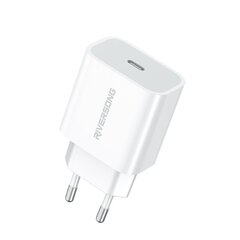 Riversong зарядное устройство PowerKub 20 1x USB-C 20 Вт белый AD75 цена и информация | Зарядные устройства для телефонов | 220.lv