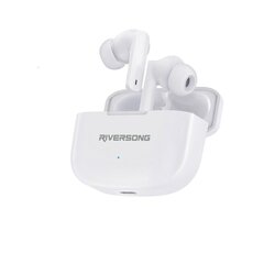 Riversong Bluetooth austiņas AirFly L6 TWS baltas EA221 cena un informācija | Austiņas | 220.lv