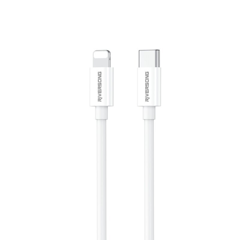 Riversong kabelis Lotus 08 USB-C — Lightning 1,0m 3A cena un informācija | Savienotājkabeļi | 220.lv