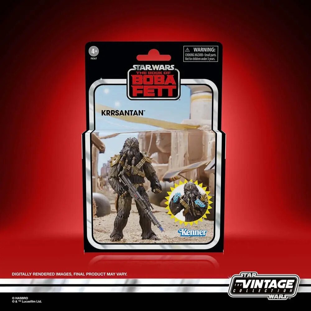 Figūriņa Star Wars: The Vintage Collection The Mandalorian Krrsantan, 10 cm cena un informācija | Rotaļlietas zēniem | 220.lv