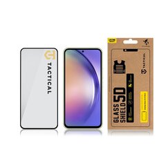 Tactical Glass Shield 5D for Samsung Galaxy S21 FE 5G Black цена и информация | Защитные пленки для телефонов | 220.lv