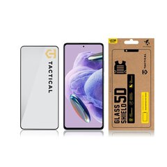 Tactical Glass Shield 5D for Xiaomi Redmi Note 12 Pro+ 5G Black cena un informācija | Ekrāna aizsargstikli | 220.lv