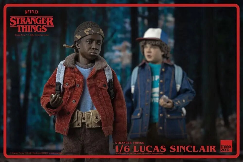 Figūriņa Threezero Stranger Things Lucas Sinclair, 23 cm цена и информация | Rotaļlietas zēniem | 220.lv