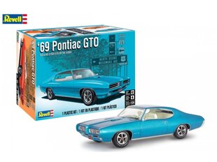 Сборная пластиковая модель. Revell - 69 Pontiac GTO The Judge 2N1, 1/24, 14530 цена и информация | Конструкторы и кубики | 220.lv