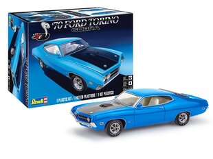 Сборная пластиковая модель. Revell - 1970 Ford Torino Cobra, 1/25, 14534 цена и информация | Конструкторы и кубики | 220.lv