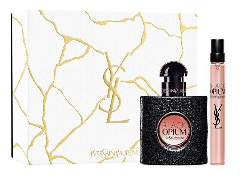 Komplekts Black Opium EDP sievietēm: parfimērijas ūdens EDP, 30 ml + parfimērijas ūdens EDP, 10 ml цена и информация | Sieviešu smaržas | 220.lv