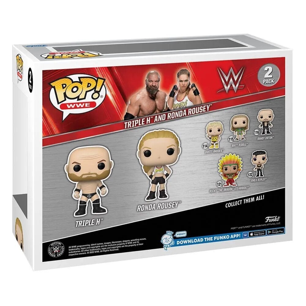 Vinila figūriņa Funko POP! WWE Rousey, Triple H cena un informācija | Datorspēļu suvenīri | 220.lv