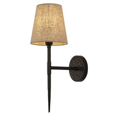 Searchlight sienas lampa Gothic 30690-1BK cena un informācija | Sienas lampas | 220.lv