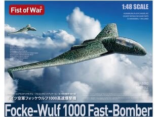 Modelcollect - Focke-Wulf 1000 Fast-Bomber WWII Luftwaffe Secret Project, 1/48, UA48002 цена и информация | Kонструкторы | 220.lv