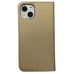 Etui Smart Magnet book iPhone 15 6,1" złoty|gold цена и информация | Чехлы для телефонов | 220.lv