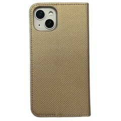 Etui Smart Magnet book iPhone 15 Pro 6.1" złoty|gold цена и информация | Чехлы для телефонов | 220.lv