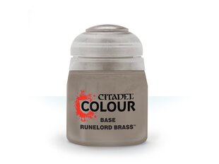 Akrila krāsa Citadel - Runelord Brass Base, 12ml, 21-55 cena un informācija | Modelēšanas un zīmēšanas piederumi | 220.lv