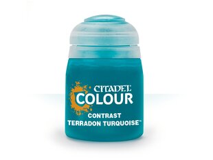 Акриловая краска Citadel Terradon Turquoise (contrast), 18 мл, 29-43 цена и информация | Принадлежности для рисования, лепки | 220.lv