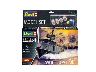 Dāvanu komplekts Revell - US Navy Swift Boat Mk.I, 1/72, 65176 cena un informācija | Konstruktori | 220.lv