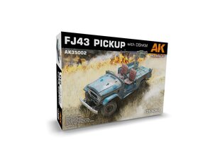 AK Interactive Toyota Land Cruiser FJ43 Pickup with DShKM, 1/35, AK35002 цена и информация | Kонструкторы | 220.lv