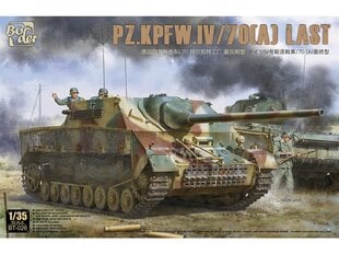 Склеиваемая модель Border Model - Jagdpanzer IV L/70(A) Last, 1/35, BT-026 цена и информация | Kонструкторы | 220.lv