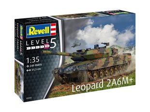 Konstruktors Revell - Leopard 2 A6M+, 1/35, 03342 цена и информация | Конструкторы и кубики | 220.lv