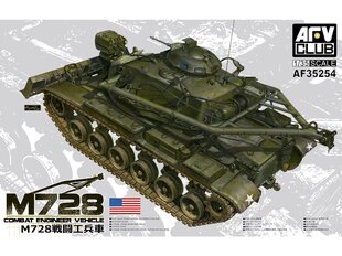 Konstruktors AFV Club - Combat Engineer Vehicle M728, 1/35, 35254 cena un informācija | Konstruktori | 220.lv