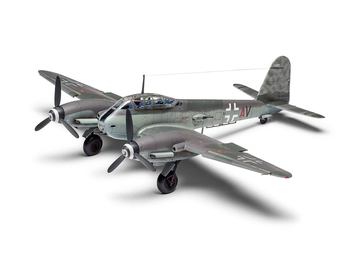 Konstruktors Airfix - Messerschmitt Me410A-1/U2 & U4, 1/72, A04066 цена и информация | Konstruktori | 220.lv