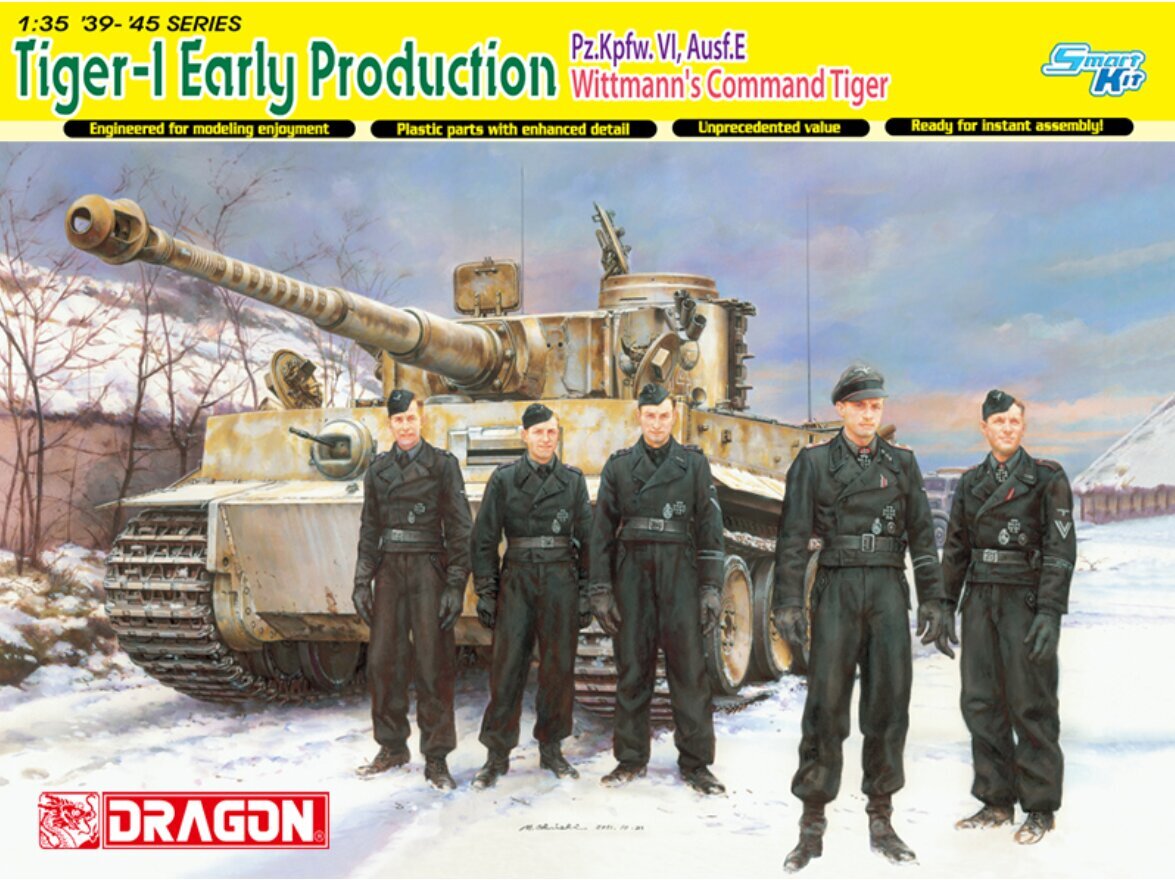 Konstruktors Dragon - Pz.Kpfw. VI Ausf. E Sd.Kfz. 181 Tiger I Early Production, 1/35, 6730 cena un informācija | Konstruktori | 220.lv