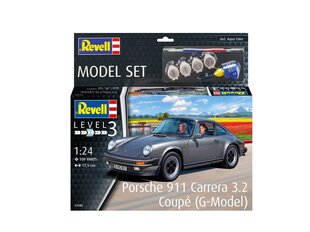 Dāvanu komplekts Revell - Porsche 911 Carrera 3.2 Coupé, 1/24, 67688 cena un informācija | Konstruktori | 220.lv
