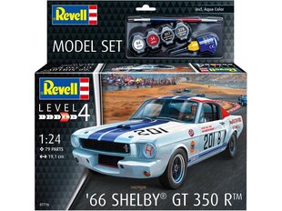 Подарочный набор Revell - Ford Mustang '66 Shelby GT350R, 1/24, 67716 цена и информация | Конструкторы и кубики | 220.lv
