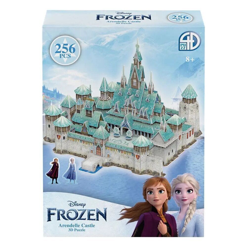 Puzle 3D Disney Frozen Arendelle Castle, 256 d. цена и информация | Puzles, 3D puzles | 220.lv