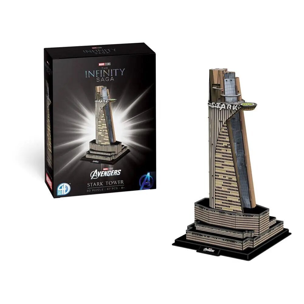 3D tornis Marvel Studios The Infinity Saga, 67 det. cena un informācija | Puzles, 3D puzles | 220.lv
