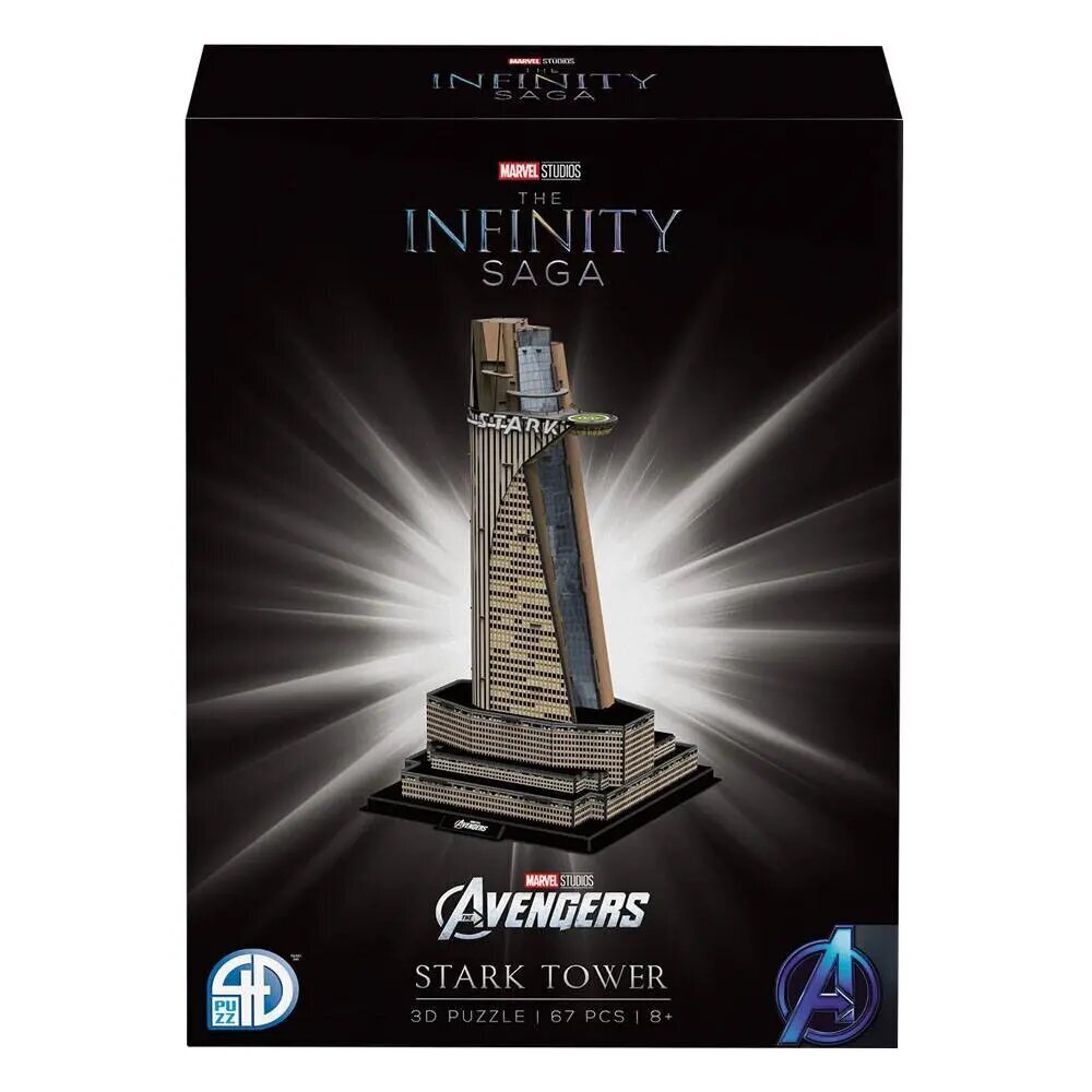 3D tornis Marvel Studios The Infinity Saga, 67 det. cena un informācija | Puzles, 3D puzles | 220.lv