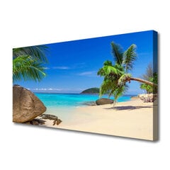 Картина Home ESPRIT Пляж Средиземноморье 150 x 4,5 x 100 cm цена и информация | Картины | 220.lv