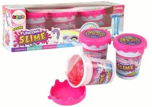 Slime želės rinkinys Vienaragiai, 3 vnt. цена и информация | Принадлежности для рисования, лепки | 220.lv