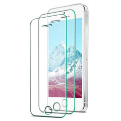 Защитное стекло PRO+ 9H Tempered Glass Screen Protector (2pcs pack) для Apple iPhone 5/5C/5S/SE цена и информация | Защитные пленки для телефонов | 220.lv