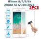 9H Pro+ Apple iPhone 6/6S/7/8, 2 gab. цена и информация | Ekrāna aizsargstikli | 220.lv