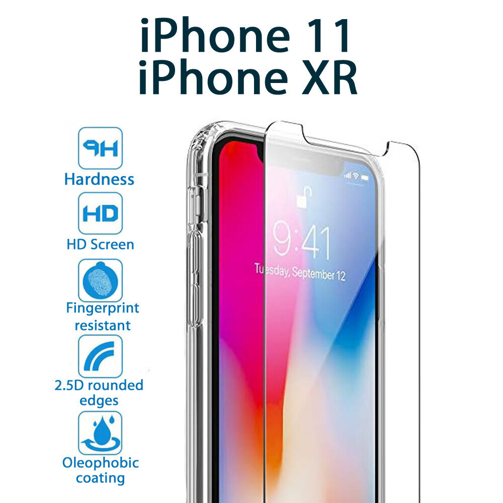 9H Pro+ Apple iPhone XR/11 цена и информация | Ekrāna aizsargstikli | 220.lv