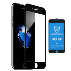 Защитное стекло 10D PRO+ 9H Tempered Glass Screen Protector Black Черное (1pcs pack) для Apple iPhone 7+/8+ цена и информация | Защитные пленки для телефонов | 220.lv