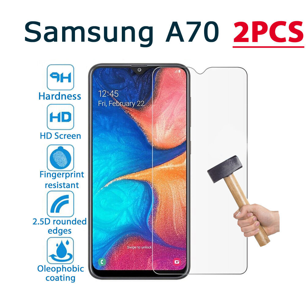 9H Pro+ Samsung Galaxy A70, 2 gab. цена и информация | Ekrāna aizsargstikli | 220.lv