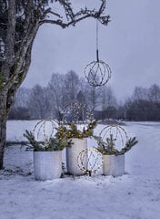 Outdoor Decoration Sphere 857-52 цена и информация | Праздничные декорации | 220.lv