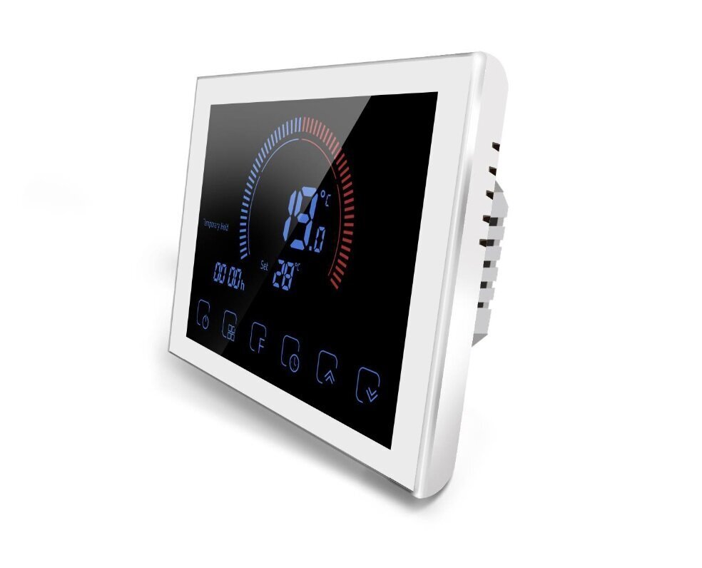 Viedais termostats Spring TR8000-1WW, termostats grīdas apsildei, balts cena un informācija | Siltās grīdas | 220.lv