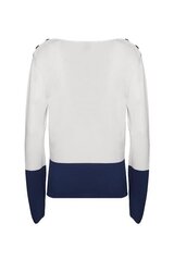 Sieviešu džemperis AERONAUTICA MILITARY ghiaccio/blu 28136-3 cena un informācija | Sieviešu džemperi | 220.lv
