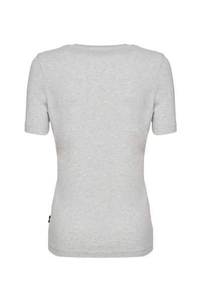 Sieviešu T-krekls AERONAUTICA MILITARE GRIGIO MELANGE 29860-3 cena un informācija | T-krekli sievietēm | 220.lv