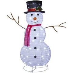 LED Ziemassvētku āra gaismas dekors sniegavīrs 3,3W 73x90cm Tecidy 475-08 cena un informācija | Ziemassvētku dekorācijas | 220.lv